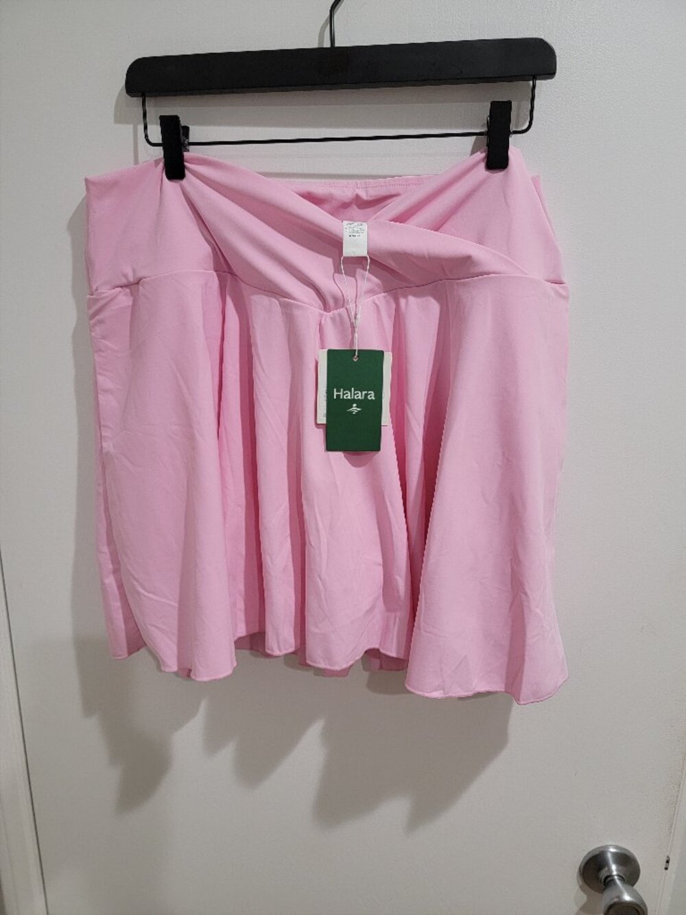 Halar SoftlyZero Airy Comfy High Waisted Crossover 2-in-1 Pocket Plus Size Flare